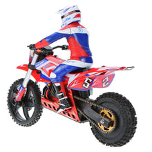 Load image into Gallery viewer, SR5 1/4 Scale Super Rider RC Motorcycle Brushless RTR 1/4 Scale Dirt Bike Super Stabilizing Electric RC Motorcycle
