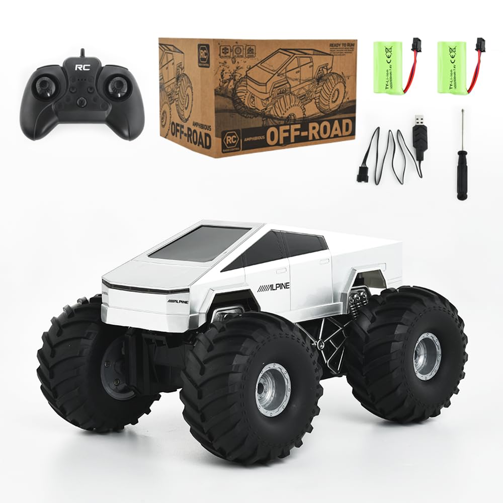 Remote Control Car, 1:16 RC Car, 30+ KPH High-Speed 4WD RC Truck, 2.4 GHz Remote Control Car, All-Terrain Electric Vehicle