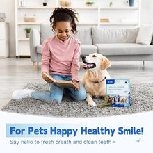 Load image into Gallery viewer, Dr.vet Dog Dental Chews, Dog Dental Sticks for Plaque and Tartar Remover for Dogs, Dog Breath Freshener and Teeth Cleaning Treats, Rawhide Free Dog Chews for Small Breed Dog Treats, 100g (7 Sticks)
