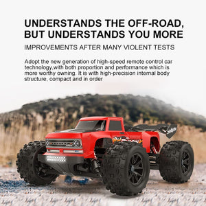 RC Cars High Speed Remote Control Car for Kids Adults 1:16 Scale 35 KM/H 4X4 Off Road Monster Trucks, 2.4GHz All Terrain
