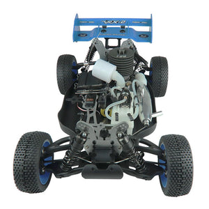 1/8 Nitro RC Car 20IN for Adult 90KM/H 4WD FC21 Nitro Engine Gas Power Remote Control Truck 125CC Fuel Tank (Black)