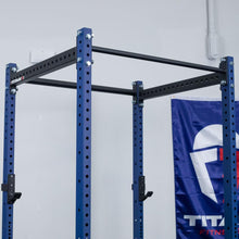 Load image into Gallery viewer, Titan Fitness T-3 Series Blue Short Power Rack, 36in Depth, 1,100 LB Capacity Cage for Weightlifting and Strength Training
