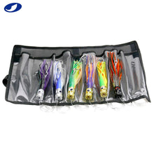 Load image into Gallery viewer, OCEAN CAT Set of 6 Pcs Jet Head 7 inches Offshore Big Game Trolling Lure for Marlin Tuna Mahi Dolphin Durado Wahoo Trolling Lures Free Mesh Bag (7 in - Jet Head - 6pcs)
