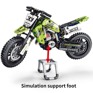 Motorcycle Toy Building Blocks Kit,Stem Bricks Sets,Toys for Boys & Adults, Build A Model Motorcycle, (476 Pieces)