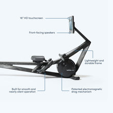 Load image into Gallery viewer, Hydrow Wave Rowing Machine - Pirate Black
