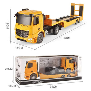RC Truck Excavator Toys RC Tractor Remote Control Trailer Truck Engineering Tractor Electronics Construction Vehicles Hobby Toy