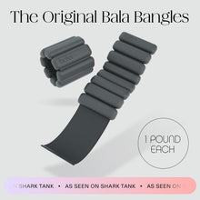Load image into Gallery viewer, Bala Bangles Wrist &amp; Ankle Weights for Women &amp; Men - 1 lb Adjustable Weighted Bands
