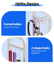 Load image into Gallery viewer, Ansionsol 3-Tier Adjustable Dumbbell Rack -White(Rack Only)

