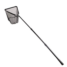 Load image into Gallery viewer, Fiblink 118 inches Folding Fishing Landing Net Fish Net with Extending Telescoping Aluminum Pole Handle (59-118 inches)
