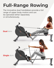 Load image into Gallery viewer, Sunny Health &amp; Fitness Magnetic Rowing Machine
