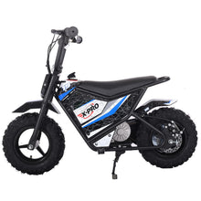 Load image into Gallery viewer, X-PRO XP250E 250W 24V Electric Dirt Bike with Chain Drive! 6.5&quot; Wheels! Rear Disc Brakes! (Blue)
