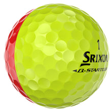 Load image into Gallery viewer, Srixon Q-Star Tour 6 Divide Golf Balls, Yellow/Red
