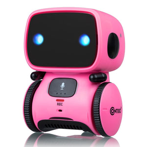 R1 Robot Toys for Kids 2 Pack Bundle - Smart Robot for Kids Voice Control Talking Dancing Learning Educational Toy- Blue, Pink