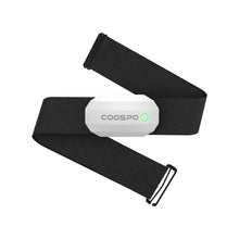 Load image into Gallery viewer, COOSPO Bluetooth Heart Rate Monitor Chest Strap H808S, ANT+ BLE HR Monitor Chest, HRM IP67 Waterproof -White
