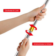 Load image into Gallery viewer, Cyfie Retractable Fishing Gaff, 4.8/6.6/7.8/9.4/16.4ft Telescopic Fishing Gaff with 8mm Screw, Capable for Fish Gig Spear Harpoon Hook, Ice and Saltwater Fishing Gaff Pole for Hunting Fish Frog Mole
