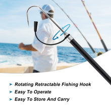 Load image into Gallery viewer, KOMCLUB 93.11" Telescopic Fishing Gaff, Lightweight Long Fish Gaff‌
