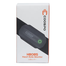 Load image into Gallery viewer, COOSPO Bluetooth Heart Rate Monitor Chest Strap H808S, ANT+ BLE HR Monitor Chest, HRM IP67 Waterproof -Black

