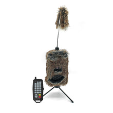 Load image into Gallery viewer, Icotec Furnado Predator Game Caller Decoy Combo - Designed for Coyote, Fox, Bobcat, Raccoon Hunting - 15 Sounds Included, 150 Yard Remote Range.
