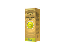Load image into Gallery viewer, Callaway Golf Chrome Tour 2026 Golf Balls(Yellow Triple Track,One Dozen)
