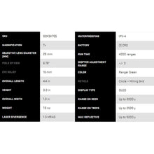 Load image into Gallery viewer, Sig Sauer KILO5K 7 x 25 mm Laser Rangefinder
