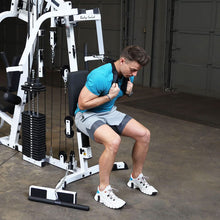 Load image into Gallery viewer, Body-Solid Multi-Station, Single Weight Stack Home Gym Machine, Arm &amp; Leg Strength -White
