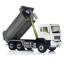 Load image into Gallery viewer, 1/14 6 * 6 Front Cylinder Hydraulic Dumper Truck Tipper RC Model 540 Motor Lock Servo Light Sound System Lesu Construction Vehicle

