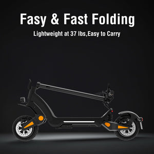 Electric Scooter for Adults 1350W*2 Dual Motor, Foldable Electric Scooter, LED Lights, Double Hydraulic Brake, Double Hydraulic