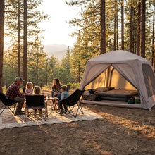 Load image into Gallery viewer, ABORON Inflatable Camping Tent, 4–6 Person Dome Blow Up Tent with Hand Pump, Easy Setup &amp; Ventilated, Waterproof Outdoor Camping Tent for Camping, Backyard, Beach &amp; Picnic
