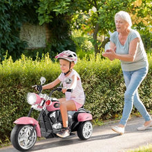 Load image into Gallery viewer, Costzon Kids Motorcycle, 6V Battery Powered Ride on Chopper Motorcycle w/Horn, Headlight
