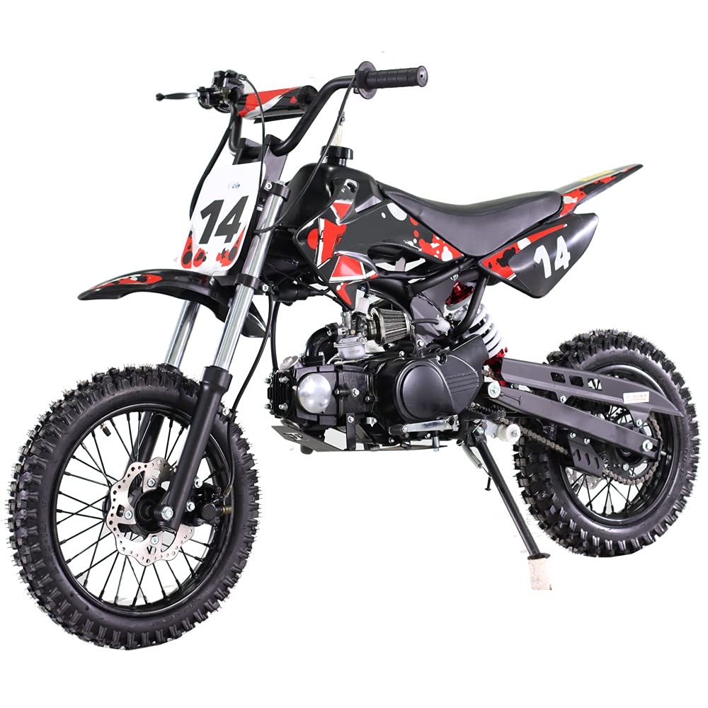 Dirt Bike Pit Bike Kids Dirt Pit bike 110 Dirt Pit Bike(Red)