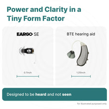Load image into Gallery viewer, Eargo SE and Deep Cleaning Kit Bundle - Virtually Invisible Self-Fitting FDA-Cleared OTC CIC Hearing Aids
