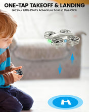 Load image into Gallery viewer, SIMREX Mini Drone for Kids &amp; Beginners, RC Quadcopter with Altitude Hold, 3 Speed Modes
