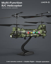 Load image into Gallery viewer, Army Chinook Remote Control Helicopter, LM19-D Military Transport RC Helicopter
