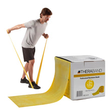 Load image into Gallery viewer, THERABAND Resistance Band, Yellow, Light, 50-Yard Roll, Elastic Band
