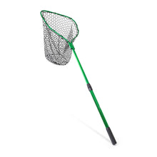 Load image into Gallery viewer, UMT Telescopic Fishing Landing Net 3.6–5 FT, Rubber Mesh, Green
