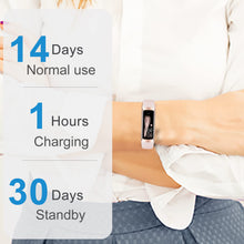 Load image into Gallery viewer, Zeacool Fitness Tracker with 24/7 Heart Rate, Blood Oxygen Blood Pressure Sleep Monitor
