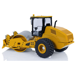 1/12 RC Hydraulic System Road Roller Cs11 Metal Remote Control Construction Vehicles Motor Servo ESC Light Sound System