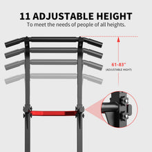 Load image into Gallery viewer, ZENOVA Pull Up Bar Dip Bar Power Tower
