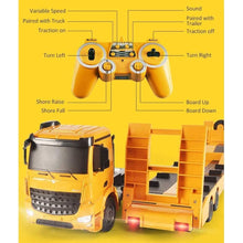 Load image into Gallery viewer, RC Truck Excavator Toys RC Tractor Remote Control Trailer Truck Engineering Tractor Electronics Construction Vehicles Hobby Toy
