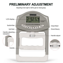 Load image into Gallery viewer, Handeful Grip Strength Tester, Hand Grip Dynamometer (198Lbs / 90Kgs), Electronic Handgrip Testing for Sports Home School Use
