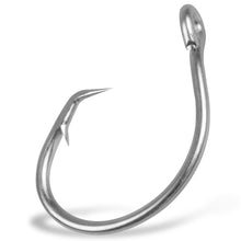 Load image into Gallery viewer, Fishing Hooks Tuna Circle Hook - 80pcs Stainless Steel Big Game Hooks 2X Strong Fish Short Shank Circle Saltwater Hook 13/0
