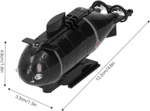 Load image into Gallery viewer, Remote Control RC Submarine,6 Channel 2.4G Remote Control Mini RC Submarine Model Toy Simulation for Kids Birthday Children Gift
