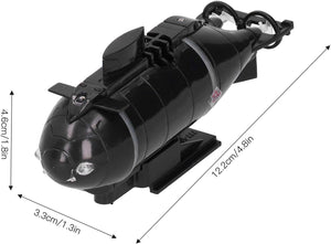 Remote Control RC Submarine,6 Channel 2.4G Remote Control Mini RC Submarine Model Toy Simulation for Kids Birthday Children Gift