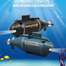 Load image into Gallery viewer, 6 Channels Mini RC Submarine Toy (Blue)
