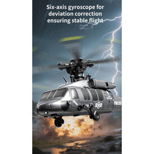 Load image into Gallery viewer, RC Helicopter, UH-60 2.4G 5CH Flybarless Brushless Scale RC Aircraft with Altitude Hold, Optical Flow Positioning
