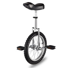 Load image into Gallery viewer, 16&quot; Inch Wheel Unicycle Leakproof Butyl Tire Wheel Cycling Outdoor Sports Fitness Exercise Health Silver
