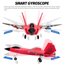 Load image into Gallery viewer, ANTSIR RC Airplane F-35 Remote Control Lightning II Jet Plane, 2.4Ghz Smart Gyro Easy to Fly for Kids Adults Beginners (Red)
