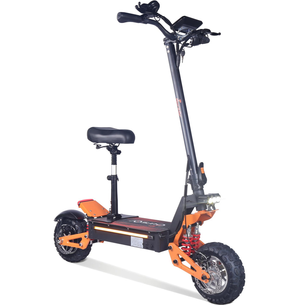 Electric Scooter Adult X5-60V 6000W Dual Motor, Top Speed 52 MPH Distance Traveled 70 Miles, 11