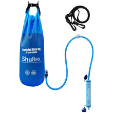 Load image into Gallery viewer, ShuRex 6L Gravity Fed Water Filtration System with Adjustable Tree Strap

