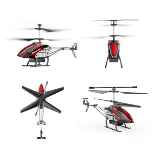 RC Helicopter, Remote Control Helicopter for Kids with 30Mins Flight(2 Batteries), 7+1 LED Light Modes, Altitude Hold